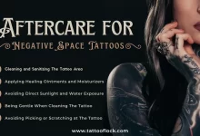 Aftercare for Negative Space Tattoos