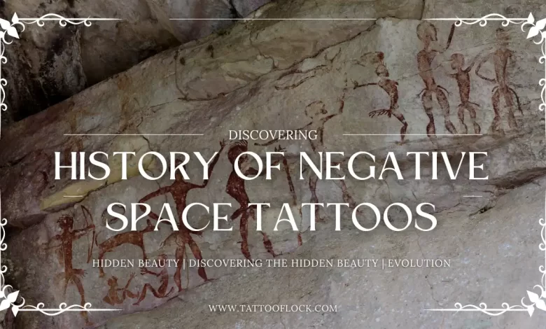 History of Negative Space Tattoos