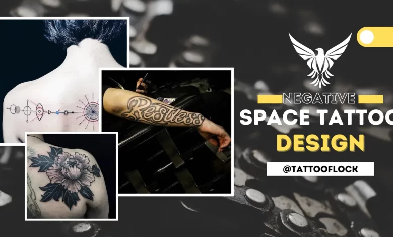 Negative Space Tattoo Designs