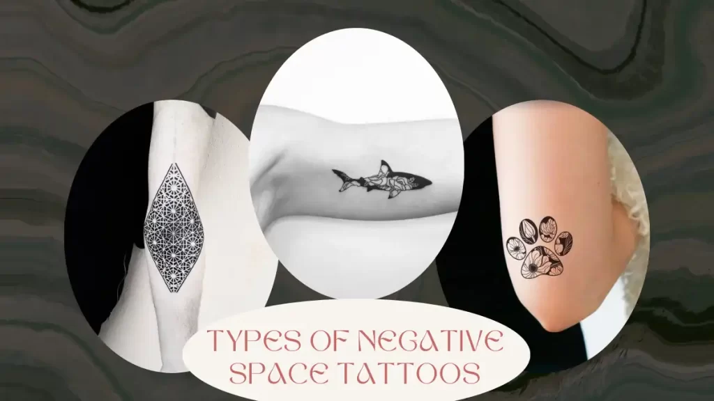 Types of Negative Space Tattoos